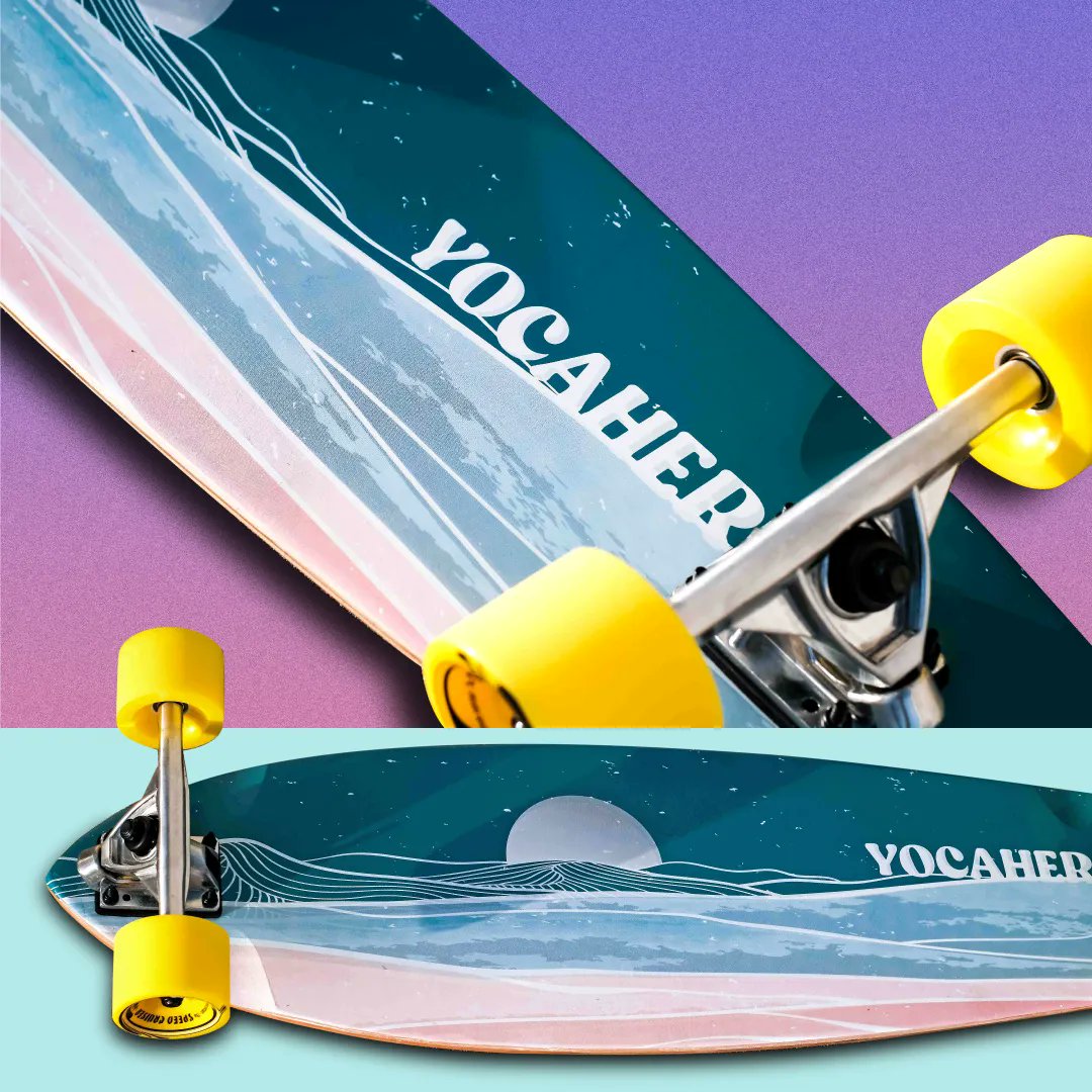 YocaherSk8's tweet image. NEW Horizon (Nigh) Longboard series is now available in 6+ various shapes. Get 35% off + FREE shipping on skateboards, longboards, hardware and more only at shop.yocaher.com 
...
.
.
.
#yocaher #longboards #longboarddesign #longboardingisfun #longboardlife
