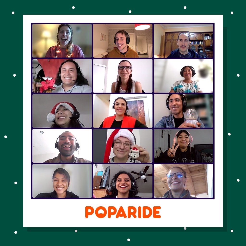 Poparide's tweet photo. We'd like to thank everyone for such a great year: our members, our team, and all our supporters out there - we couldn't do this without you. Wishing you a very happy holiday!
- The Poparide team https://t.co/5Lr7V3IGx9