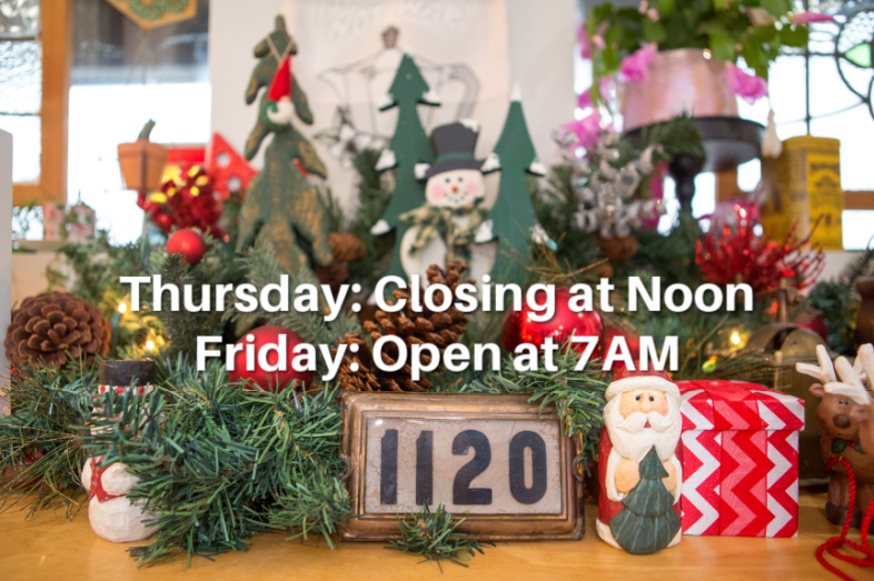 PressCoffee_ic's tweet photo. Looks like this year's snow came all at once! ❄️
We'll be closing at Noon today and opening at 7AM tomorrow. We will also be monitoring the weather as it progresses so make sure you check back for any updates. 
Be safe out there! https://t.co/VyKaFDaG2R