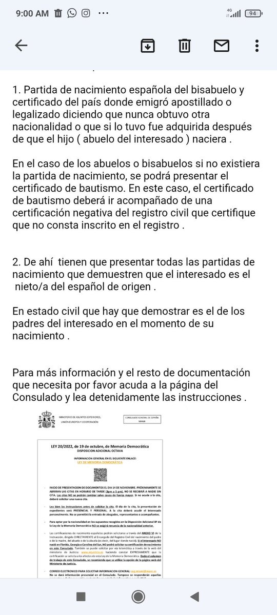 JHeriam's tweet photo. 🚨🚨🚨Pedimos con mucho respeto que el @ConsEspLaHabana acepte la LMD como es,tomen de ejemplo a el CRE de Miami que si está teniendo en cuenta el #Art17CodCivEsp y el #Ius_Sanguinis
Les pedimos justicia
@CeDEU2
@DavidCasarejos
@PiliCancela
 @MAECgob
@estelamarina40 🚨🚨🚨 https://t.co/nWWbsU7851
