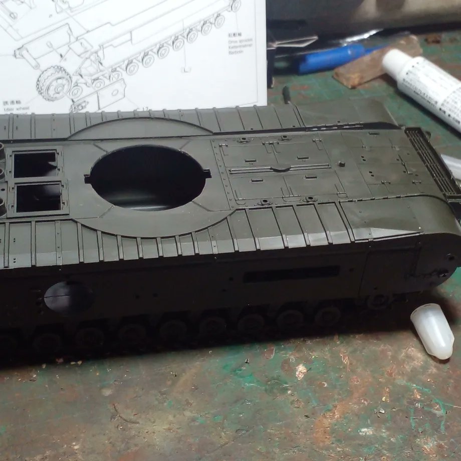 carlos92783129's tweet image. #tamiyachurchill #afvmodel #modelis135 #segundaguerramundial