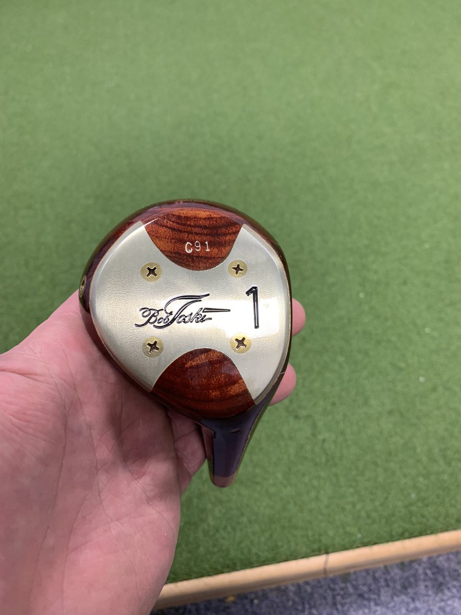 RetroAndRareGlf's tweet photo. Bob Toski set of 1,3,5 woods. Incredible grain which is highlighted by a dark cherry stain. Looking forward to building these works of art. Super rare to find in brand new condition. Available on our website in the new year. https://t.co/uk9LJ69Vfx