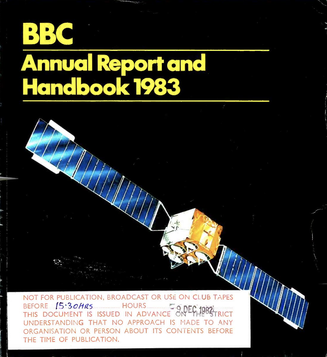 APTSArchive's tweet photo. BBC Hand Book for 1983. Day 56 of #ABookADay
#BBC100 #BBC100yearsago #BBCCentenary #BBCHistory #GraphicDesign
Courtesy of https://t.co/TuPPpAzFqb https://t.co/bMjJXTjSAj