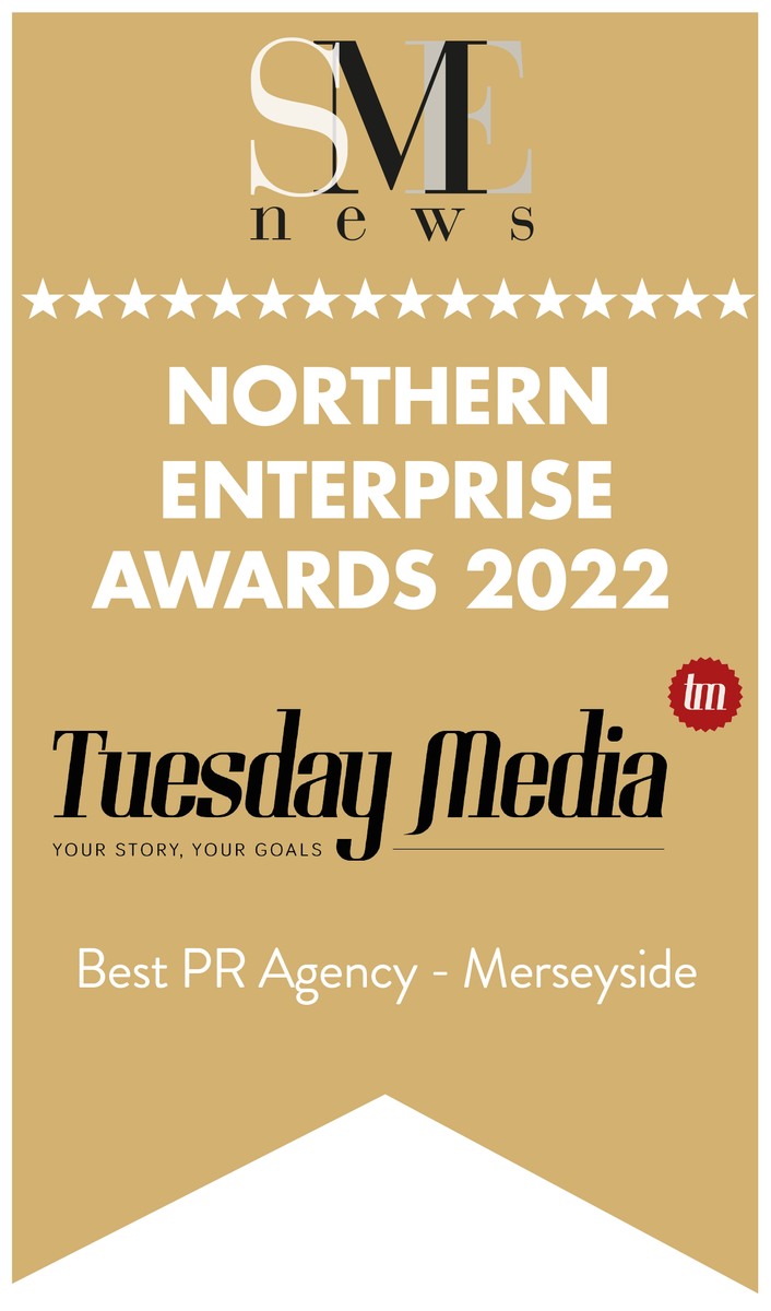 Super happy to announce that we have won Best PR Agency Merseyside🏆 at the SME News Northern Enterprise Awards!!! 👏👏👏👏 #awardwinning #PR