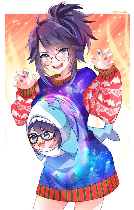 Ugly Christmas Sweater #ksonART 
