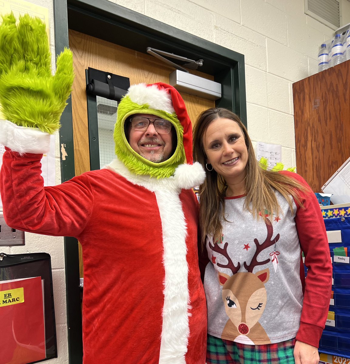 Polar Express day with a special visitor! #mtsd_learn
