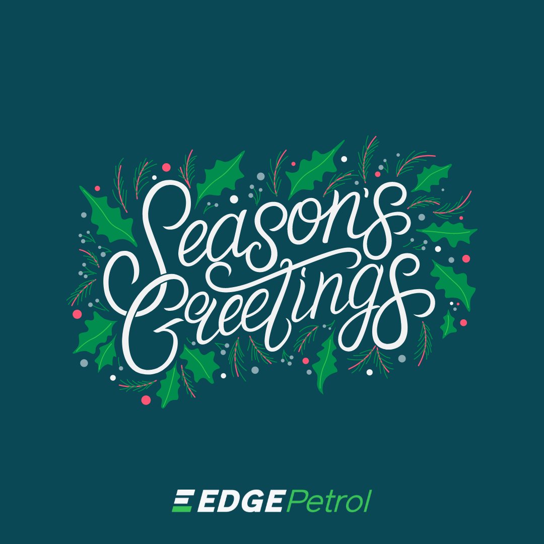 From the entire team at EdgePetrol, we wish you a wonderful and joyous holiday season!