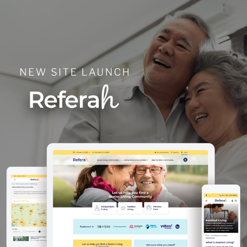 We are excited to share Referah.com, an online marketplace connecting families with the best in senior living community options.

More > bit.ly/3HWzxAe

#SeniorLiving bit.ly/3WEjcnA