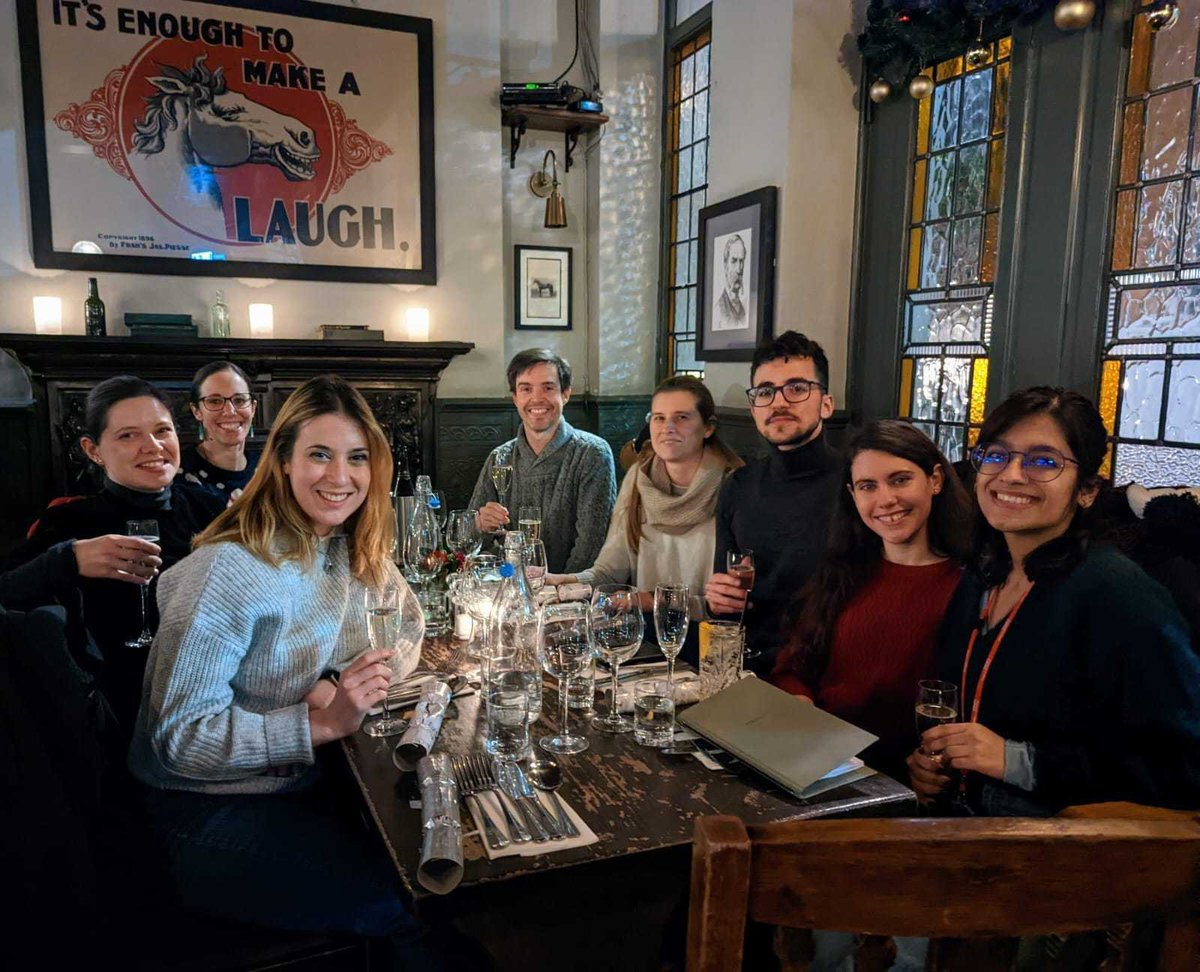 Vaquerizas Lab (@vaquerizas_lab) on Twitter photo We had a great time at our annual lab festive dinner ❄️🎄, especially since we celebrated with our new <a href="/MRC_LMS/">MRC Laboratory of Medical Sciences (LMS)</a> floor neighbours, the <a href="/metzisv/">Vicki Metzis</a> lab! We had a great time at our annual lab festive dinner ❄️🎄, especially since we celebrated with our new <a href="/MRC_LMS/">MRC Laboratory of Medical Sciences (LMS)</a> floor neighbours, the <a href="/metzisv/">Vicki Metzis</a> lab!