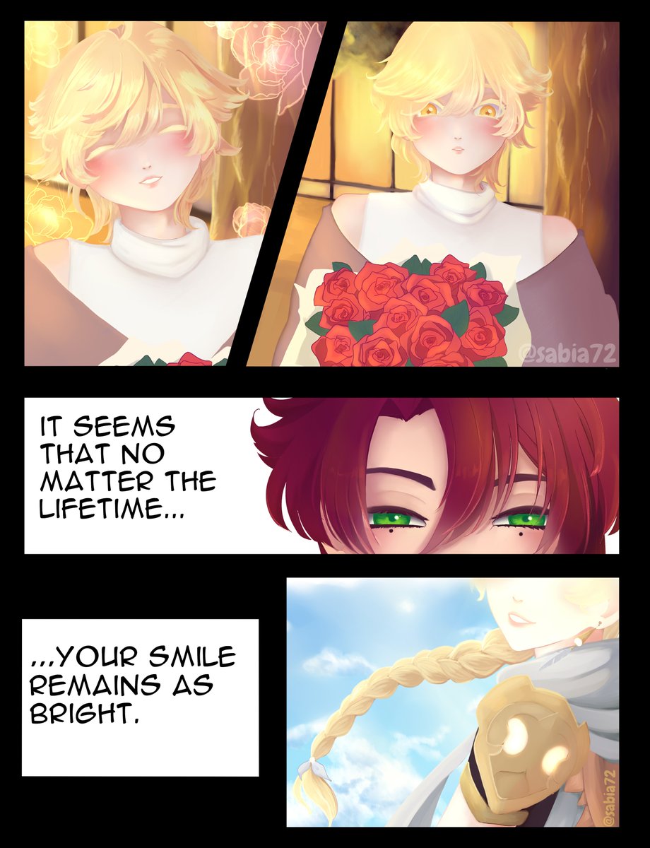 Sabia72's tweet photo. Hello @NadEnsomhed! I'm your secret santa for the #aethersecretsanta2022 event. I really enjoyed your prompt and hope you like how this turned out too. Happy holidays! ヽ(*・ω・)ﾉ https://t.co/C2AwSMW2b6