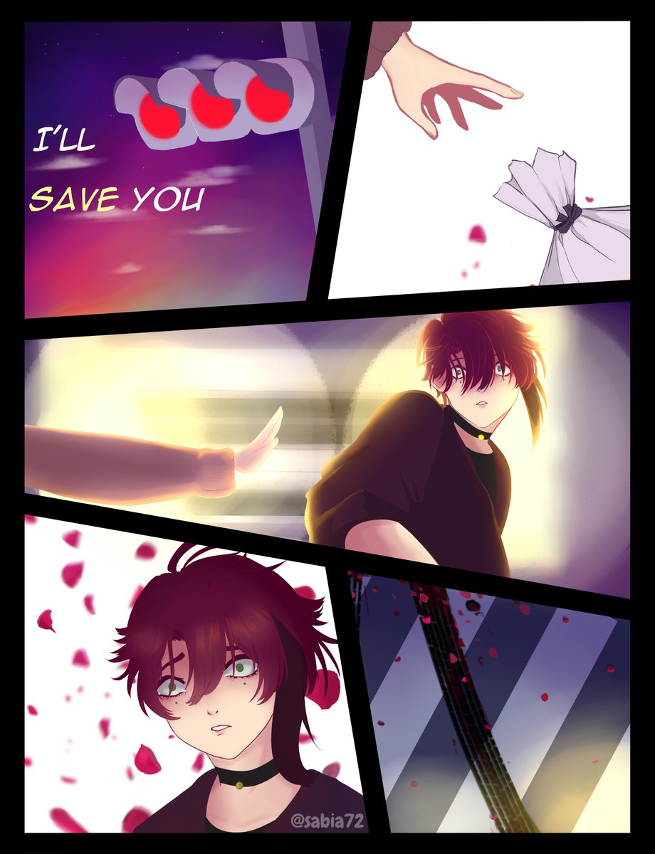 Sabia72's tweet photo. Hello @NadEnsomhed! I'm your secret santa for the #aethersecretsanta2022 event. I really enjoyed your prompt and hope you like how this turned out too. Happy holidays! ヽ(*・ω・)ﾉ https://t.co/C2AwSMW2b6