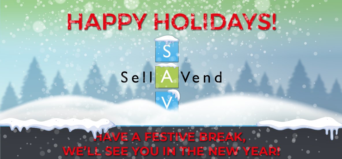 SellaVend's tweet photo. Our Closing Hours🔐
We will be closed on December 23rd at 16:00 and then reopening on Tuesday, January 3rd at 7:30.

Looking forward to supplying and supporting you all next year.

A very happy Holiday and a prosperous 2023 to all. https://t.co/eciEwjZ1FX