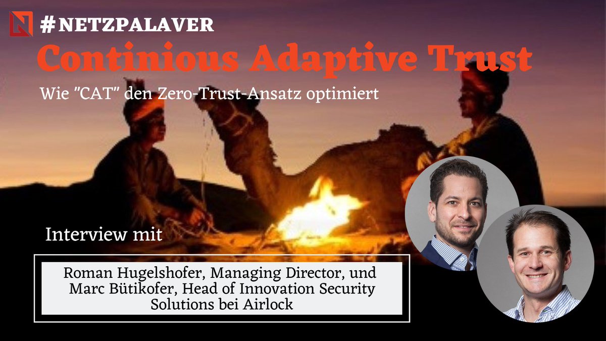netzpalaver's tweet image. Continious-Adaptive-Trust
Interview mit #Airlock 
#AccessManagement @ErgonAirlock #Authentication #Authentifizierung #ContiniousAdaptiveTrust #IAM #Identität #Identity #ITSecurity #Security #ZeroTrust 
@IT_KafkaPR
youtu.be/GFzlNd-o4yU