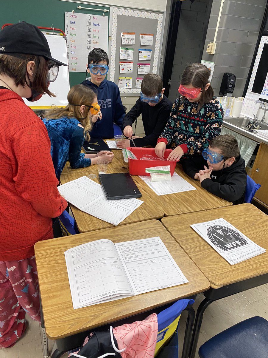 Megan Sroka (@mrssroka) on Twitter photo 5th grade Chemical engineers testing chemicals to figure out which combo will launch their rockets the highest!! #TogetherWeSoar 5th grade Chemical engineers testing chemicals to figure out which combo will launch their rockets the highest!! #TogetherWeSoar