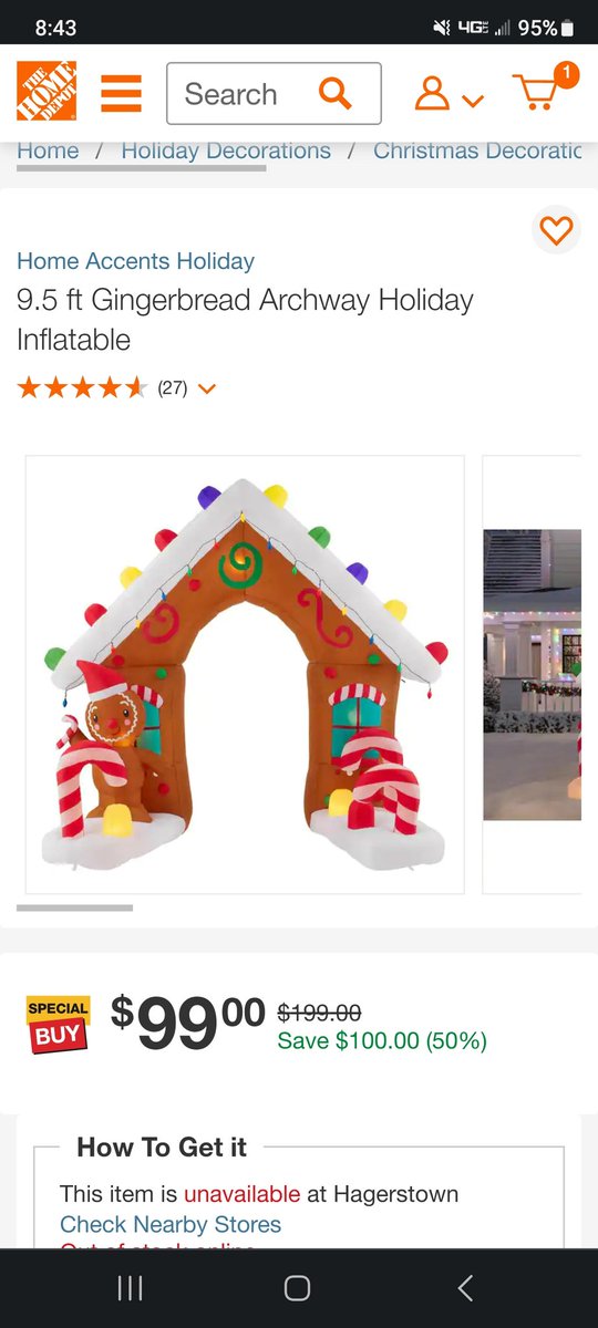 PaullyParton's tweet photo. @HomeDepot Can You PLEASE HELP ME get this Item That I have been watching for 2 Months... It goes on sale today and SOLD OUT... I really would Like to Have This https://t.co/ETil36BsKv