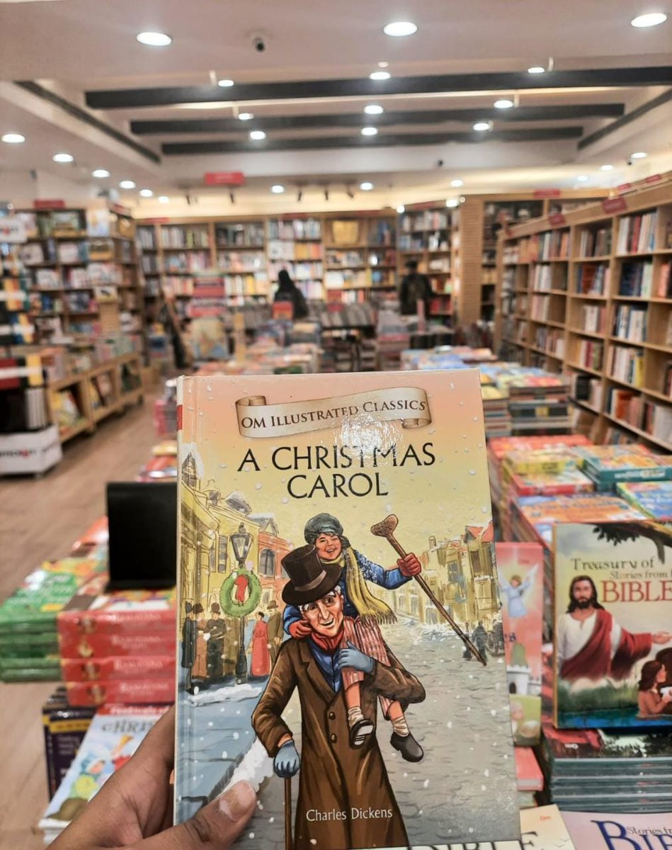 Om Book Shop (@ombookshops) on Twitter photo A Christmas Carol is a timeless classic that tells us the story of a miserly, hateful man called Ebenezer Scrooge and his journey towards the path of redemption.
Get your copies: ombooksinternational.com/A-Christmas-Ca…
<a href="/ajaymago/">ajay mago</a>
<a href="/film_worm/">Shantanu Chaudhuri</a>
#Christmascarol #CharlesDickens
#kidbooks A Christmas Carol is a timeless classic that tells us the story of a miserly, hateful man called Ebenezer Scrooge and his journey towards the path of redemption.
Get your copies: ombooksinternational.com/A-Christmas-Ca…
<a href="/ajaymago/">ajay mago</a>
<a href="/film_worm/">Shantanu Chaudhuri</a>
#Christmascarol #CharlesDickens
#kidbooks