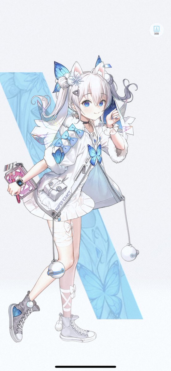 「エヌ:ミラクルフェアリー最近NIKKE始めてこの子を幸せな姿を描きたいと思いまし」|古鉄@ニコ超両日行きますのイラスト