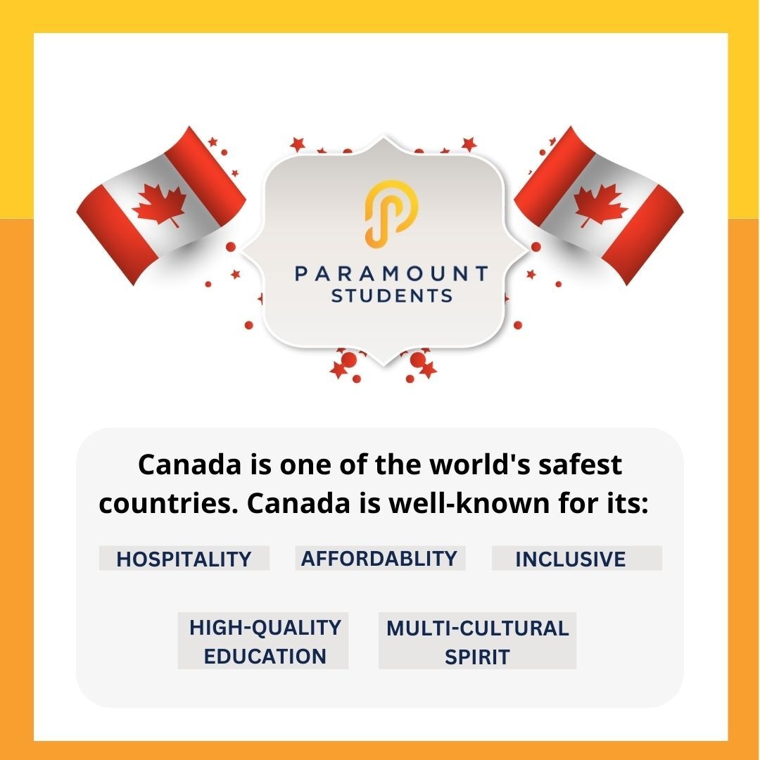 ParamountStds's tweet photo. Canada is known as one of the most hospitable, stable and welcoming countries for foreigners especially students. The country also offers student scholarships and jobs.  
.
.
.

#university #studyabroad #paramountstudents #studyincanada #canada #education https://t.co/MEDCwckAbg