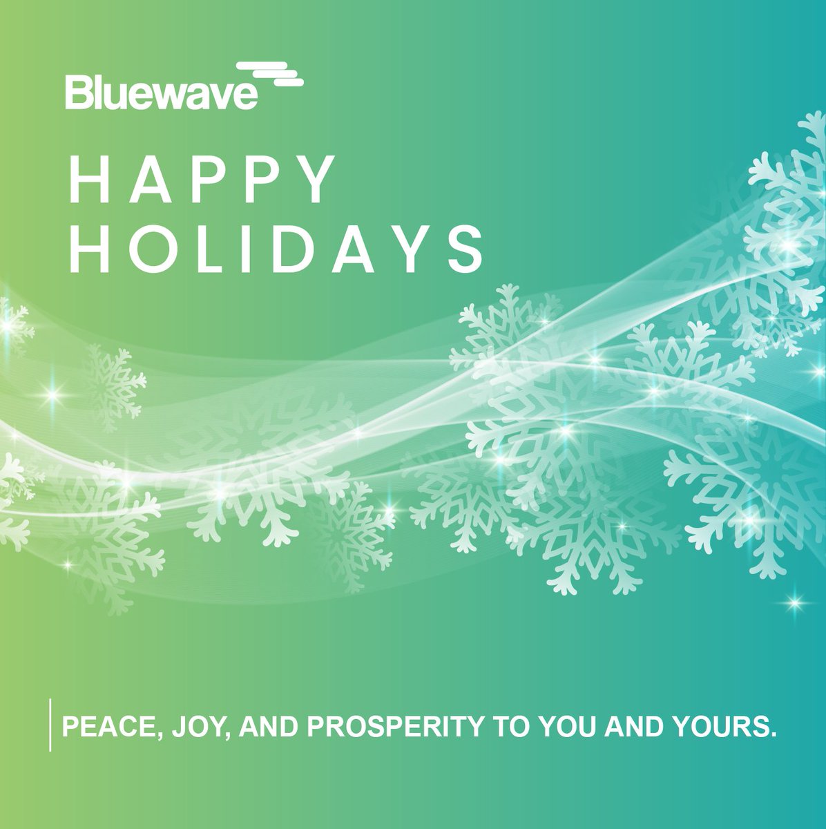 bluewavetg's tweet photo. We are closing out 2022, reflecting on all that we accomplished together. With the new year comes new opportunities, and we look forward to building our relationship and strengthening our partnership with you.
 
Happy Holidays from #TeamBluewave https://t.co/0cDdHyWYBS