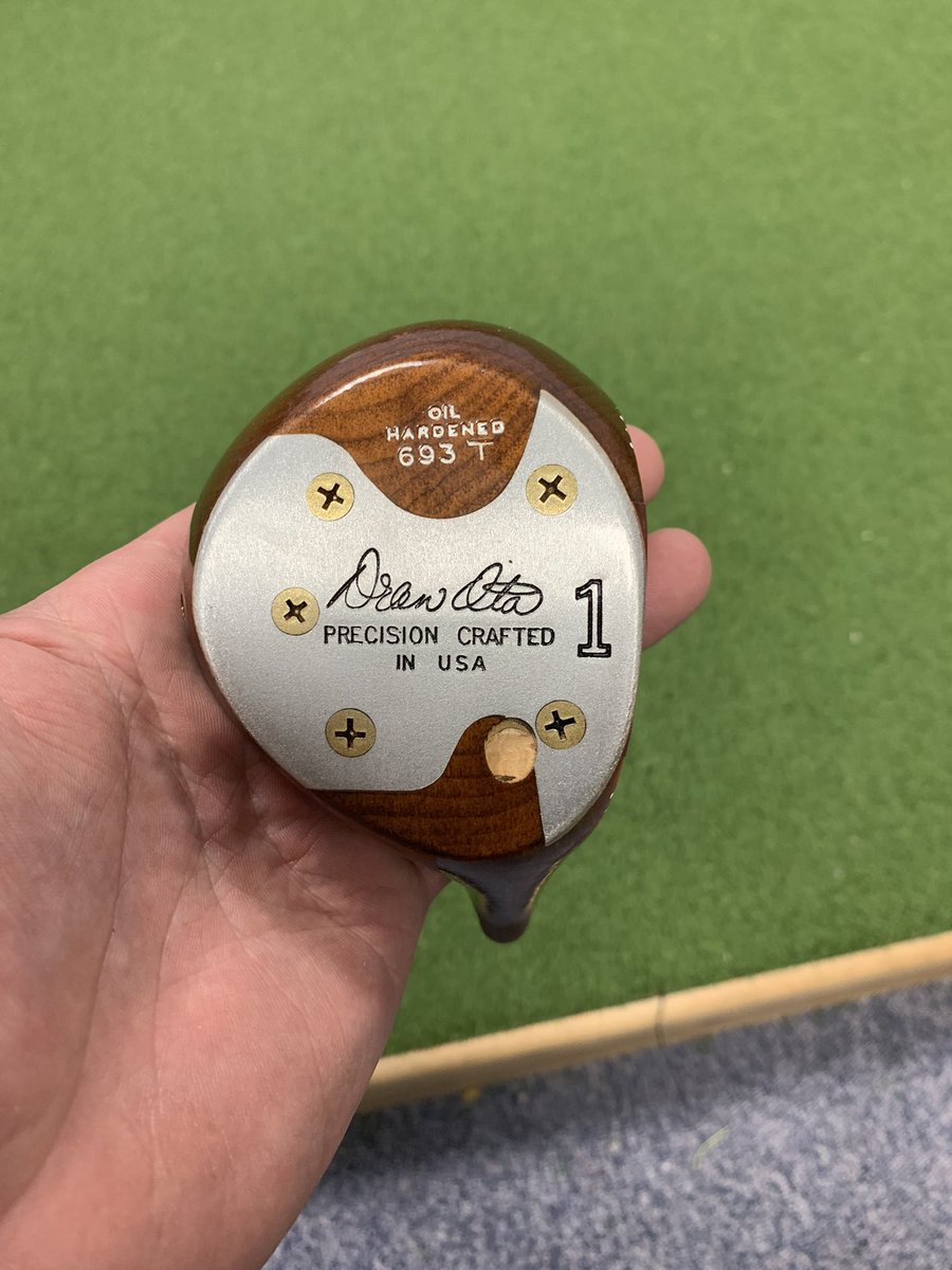RetroAndRareGlf's tweet photo. This is one of the finest interpretations of the infamous MacGregor 693T we have ever seen, right down to the insert colour. In the words of Dave Wood an immaculate “driving instrument” Coming soon to our website. https://t.co/aMQbf7Kh0q
