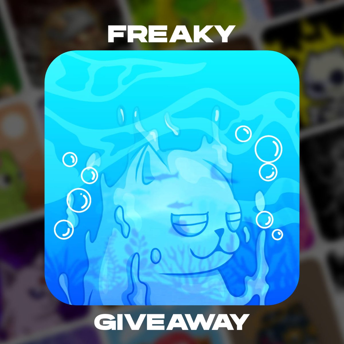 😻GIVEAWAY TIME😻
.
how to enter🤔
.
📌RT &amp; LIKE this tweet
📌Tag 3 friends
📌Must follow 
@FreakyCat_nft 
 
No rules for holders ✅
.
24⏰
.
#NFTGiveaways #NFTCommmunity