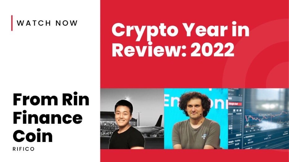 Rinfinancemain's tweet photo. Crypto Year Review 2022 💰🔥👇🏽https://t.co/HqSW5GRwae https://t.co/LC7nSEyAus