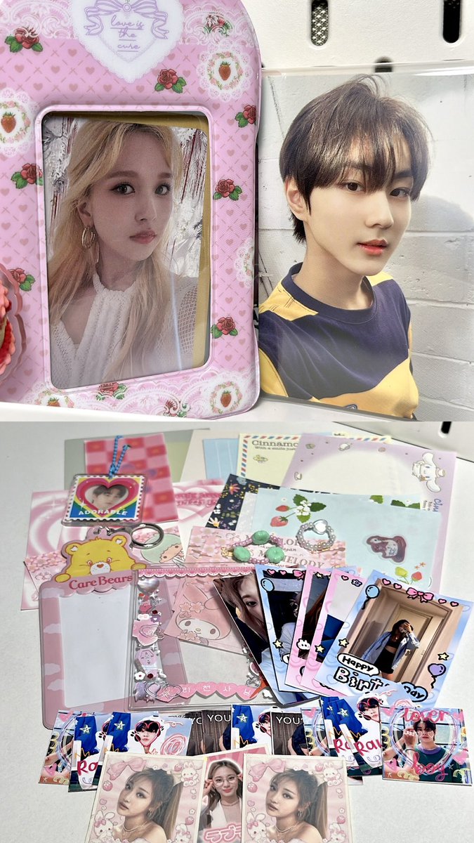 28luvmails's tweet photo. ๐ฟ๐๐๐ ๐๐ถ๐พ๐ (โธโธแตฬดฬถฬท ยทฬซ แตฬดฬถฬทโธโธ) โก #THXPCHWN
HELLO @peachwoni HELP SO DAMI ??? omg thank you for giving mina and jungwon to me !! theyโre so pretty ๐ and yung care bears holder, rlly happy u gave me that one ๐ฅน๐ซต๐ป love love this mail sm ๐ https://t.co/Meog5kjURq