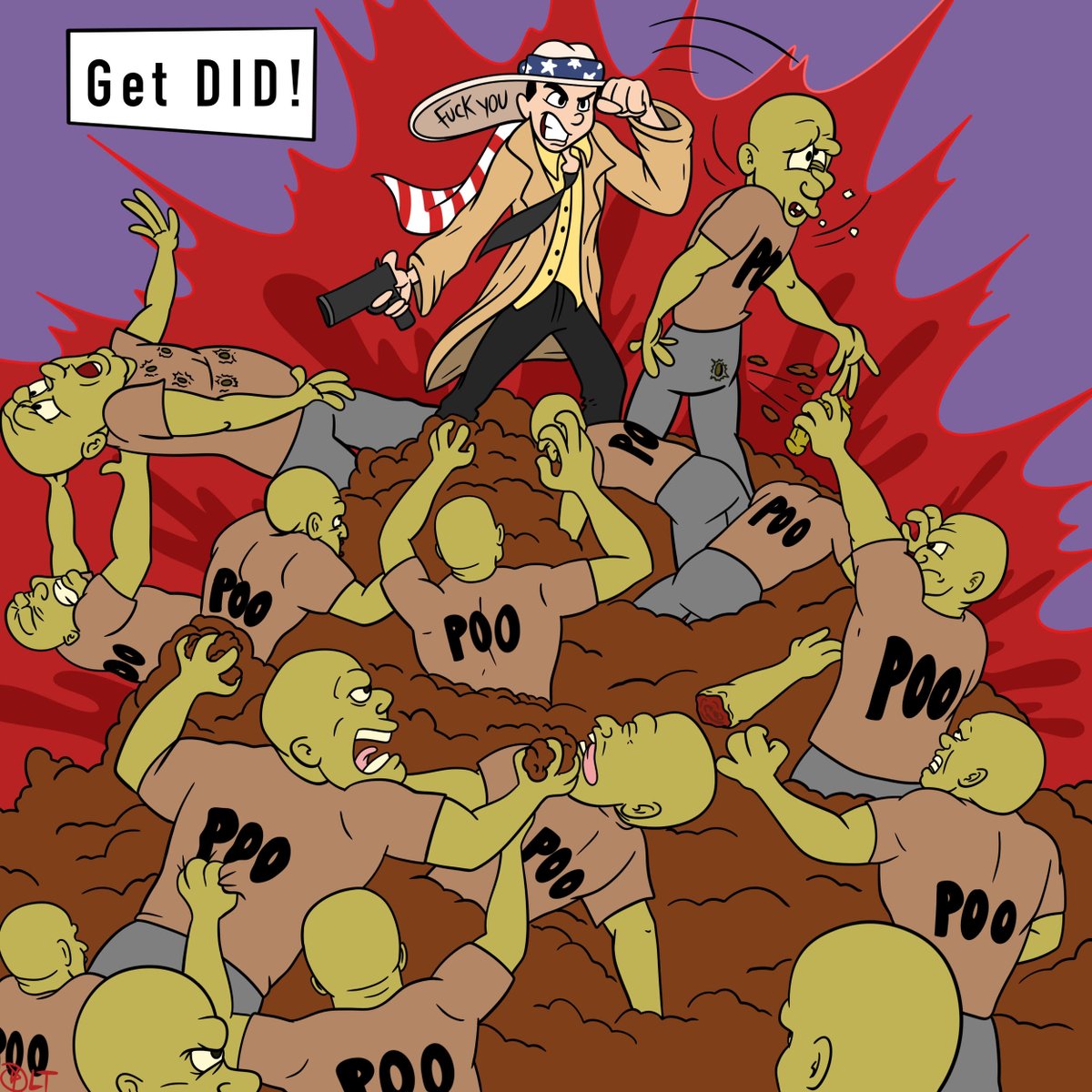 HomicideMcLeod's tweet photo. @LustfulToons Oh FUCK! It's HOMICIDE McLEOD!!!
One of the best splashes of 2022 from @lustfultoons
#comics #comicbooks #splashpages #indiecomics #comicart #HomicideMcLeod #LustfulToons #troma https://t.co/lSfP0f0imN