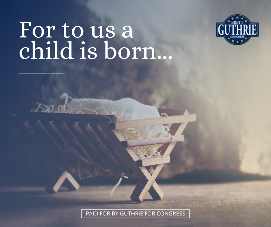 brettguthrie's tweet photo. Merry Christmas from the Guthrie family! 

I hope you enjoy a season of Joy and Peace as we celebrate the birth of our King. https://t.co/sGiGb1HBLC
