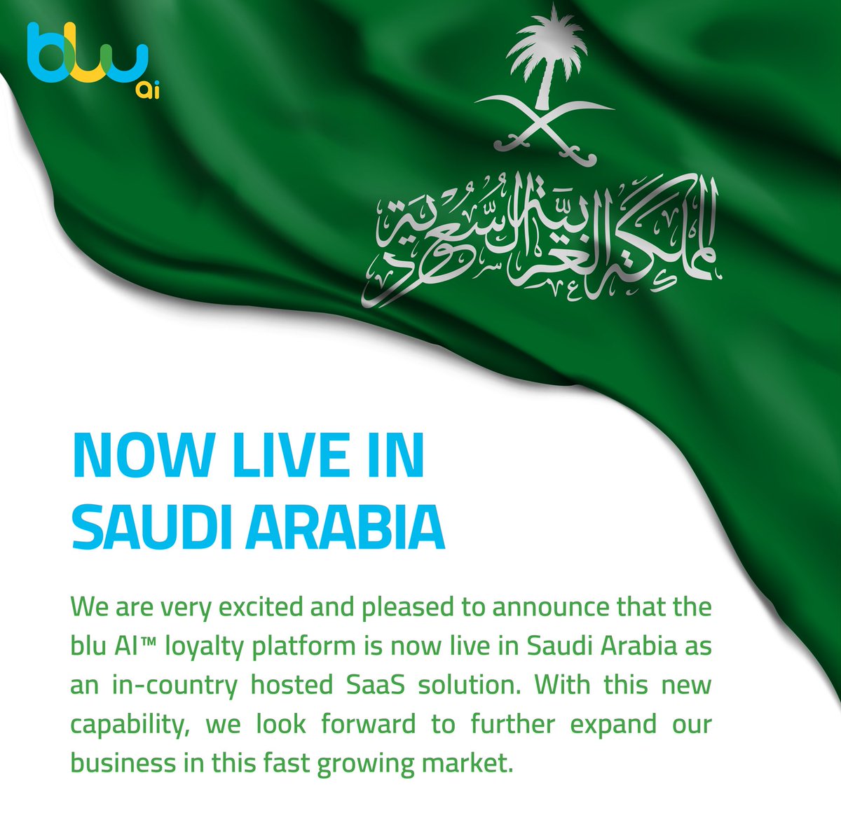 BLULoyalty's tweet photo. Now Live in Saudi Arabia 🇸🇦 https://t.co/Uel3ynVSsx