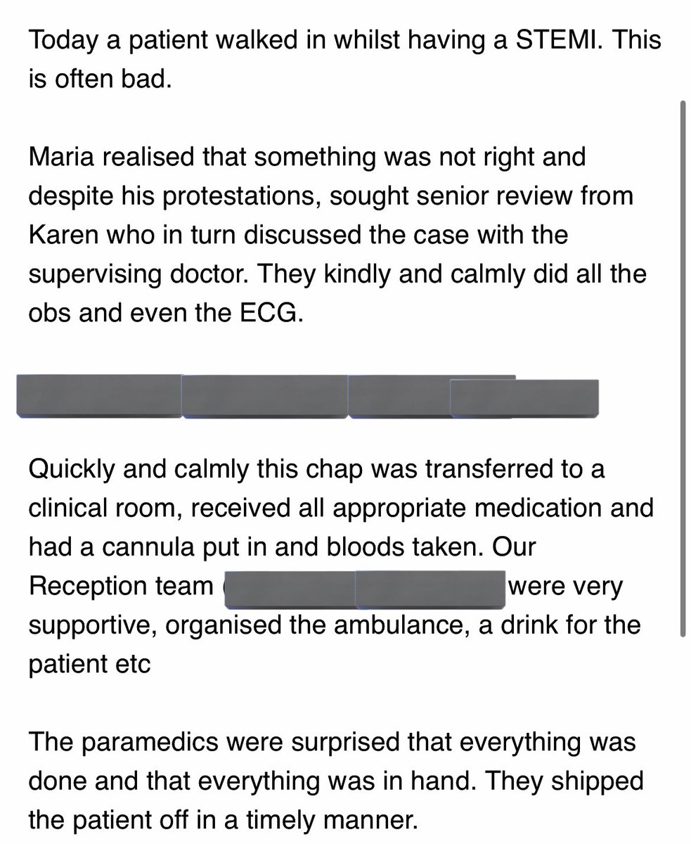 Been in GP for 4 months and can honestly say no two days are the same. Always trust your guy feeling!!
We have also received the news today that we are getting student nurses in for placements! So excited🥳🤞🏼