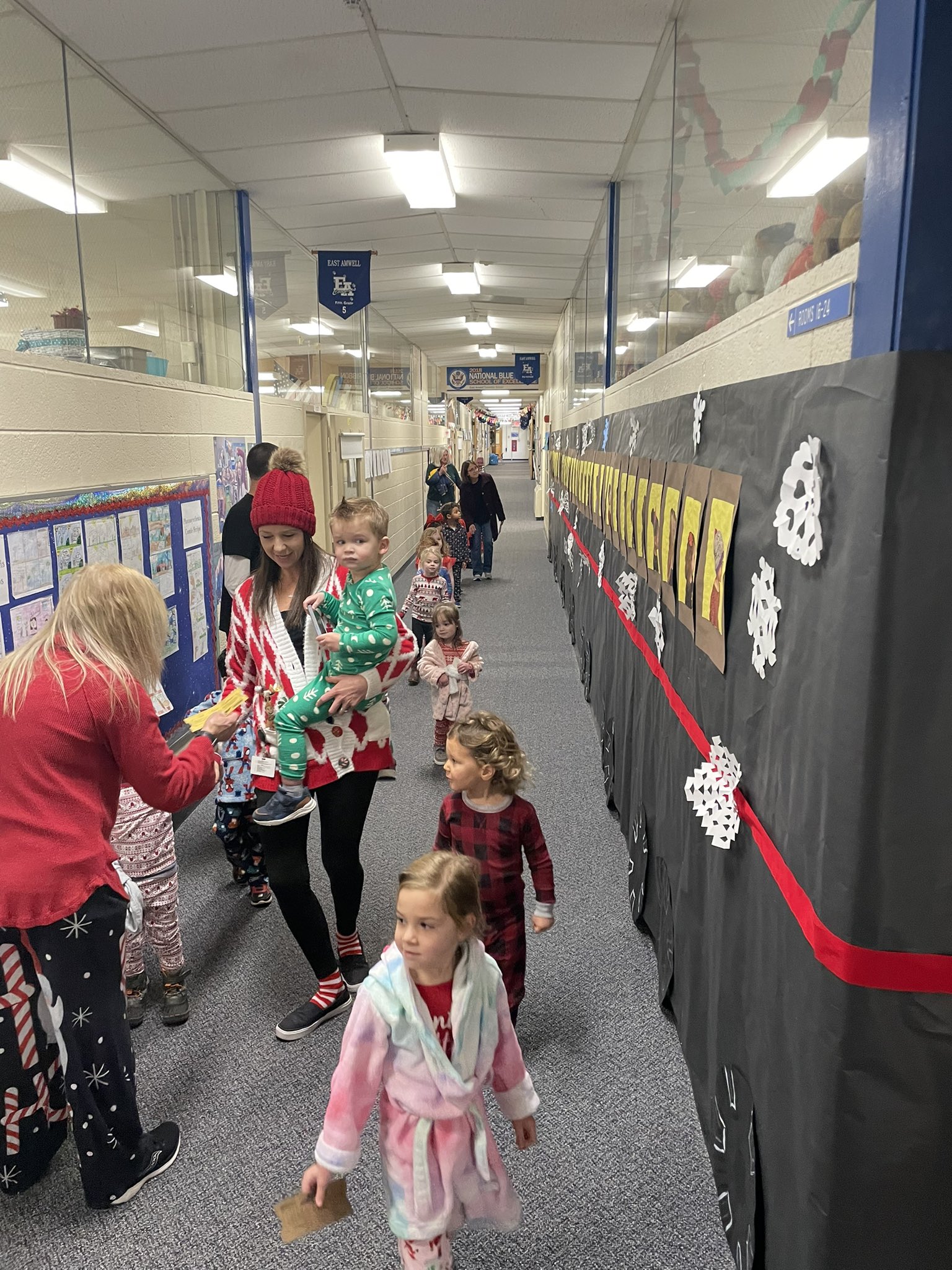 East Amwell School on Twitter "Students get tickets for the Polar