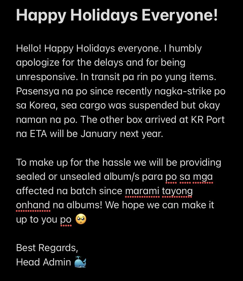 winterplay_ph's tweet photo. Hit us up if you have any questions regarding your albums! https://t.co/85yThwRD7h
