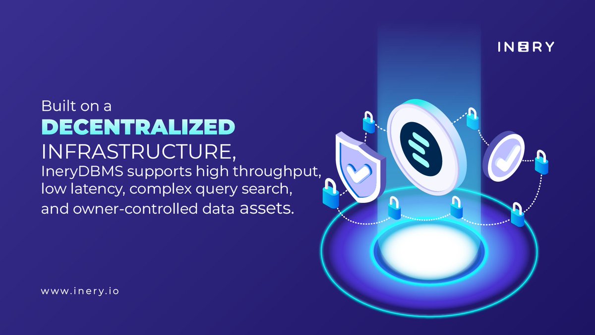 IneryDLT's tweet image. 🗣️ What do freedom and #IneryDBMS have in common? They&apos;re both #decentralized!