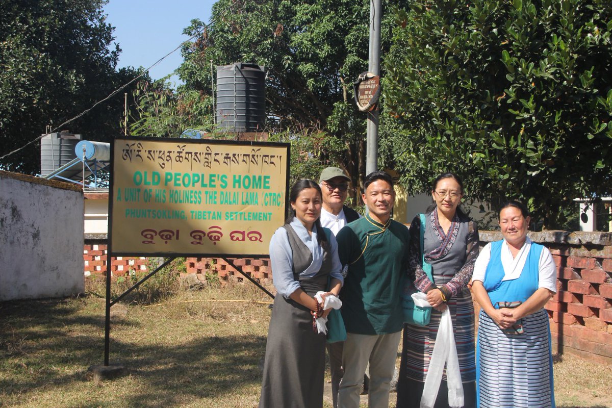 Tibparliament's tweet photo. As per the program of the Tibetan Parliament-in-Exile, parliamentarians Tsering Lhamo and Tenzin Choezin have successfully visited Phuntsokling Tibetan Settlement of Odisha from 19th to 22nd December, 2022. https://t.co/EFGQyUEDBM