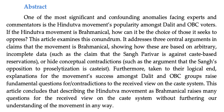 GRaghuvanshy's tweet photo. #Caste #Hindutva #India #casteism #Brahmanism #politics #elections #SanghParivar #BJP #RSS https://t.co/rTgu4mGzLG