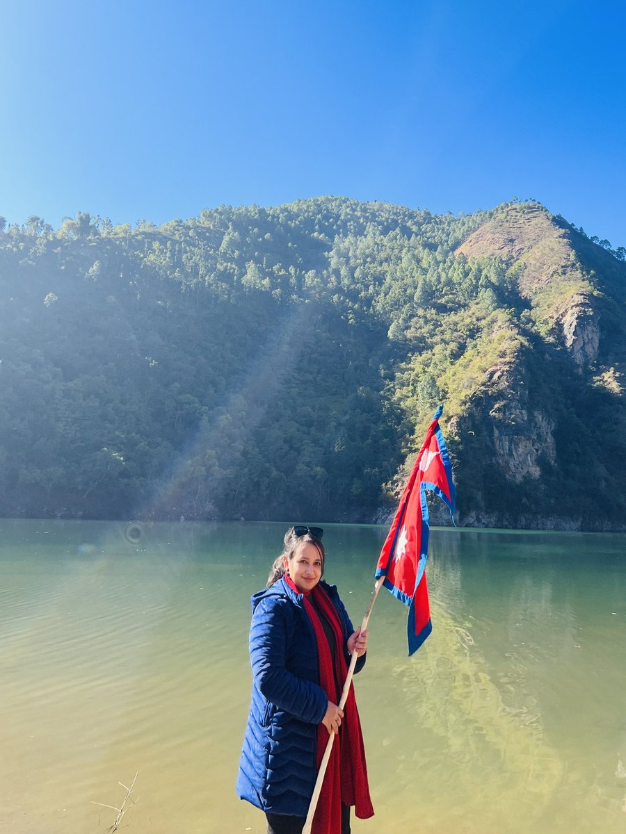 shuvecksha's tweet photo. A beautiful scenery to behold, Kupinde Lake, Salyan #exploringnepal https://t.co/oVTzKYFbY4