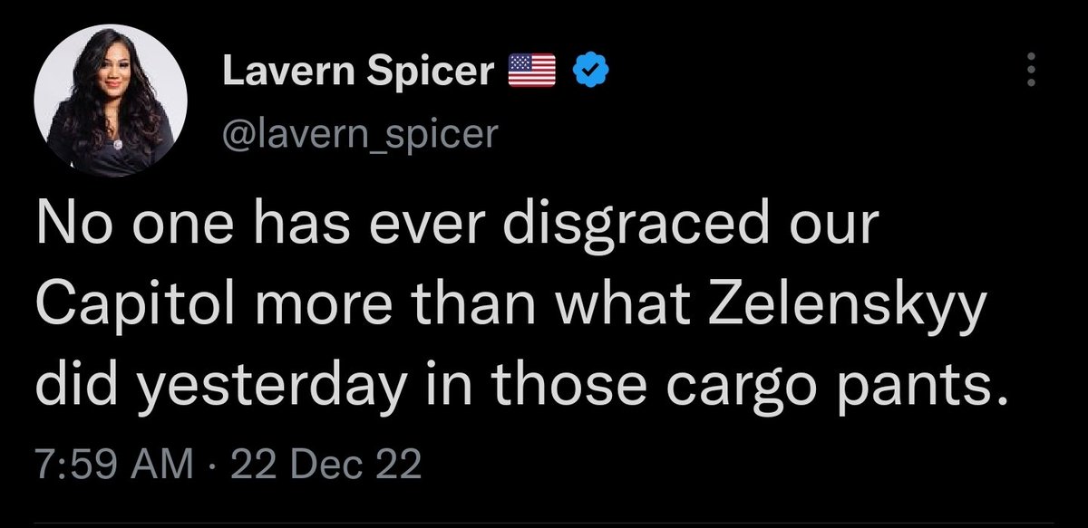 mmpadellan's tweet photo. I'll take President Zelensky's cargo pants over the January 6th attackers who smeared feces on the walls of the Capitol and carried the Confederate flag through the Capitol halls any day. https://t.co/JQI0hvutWg