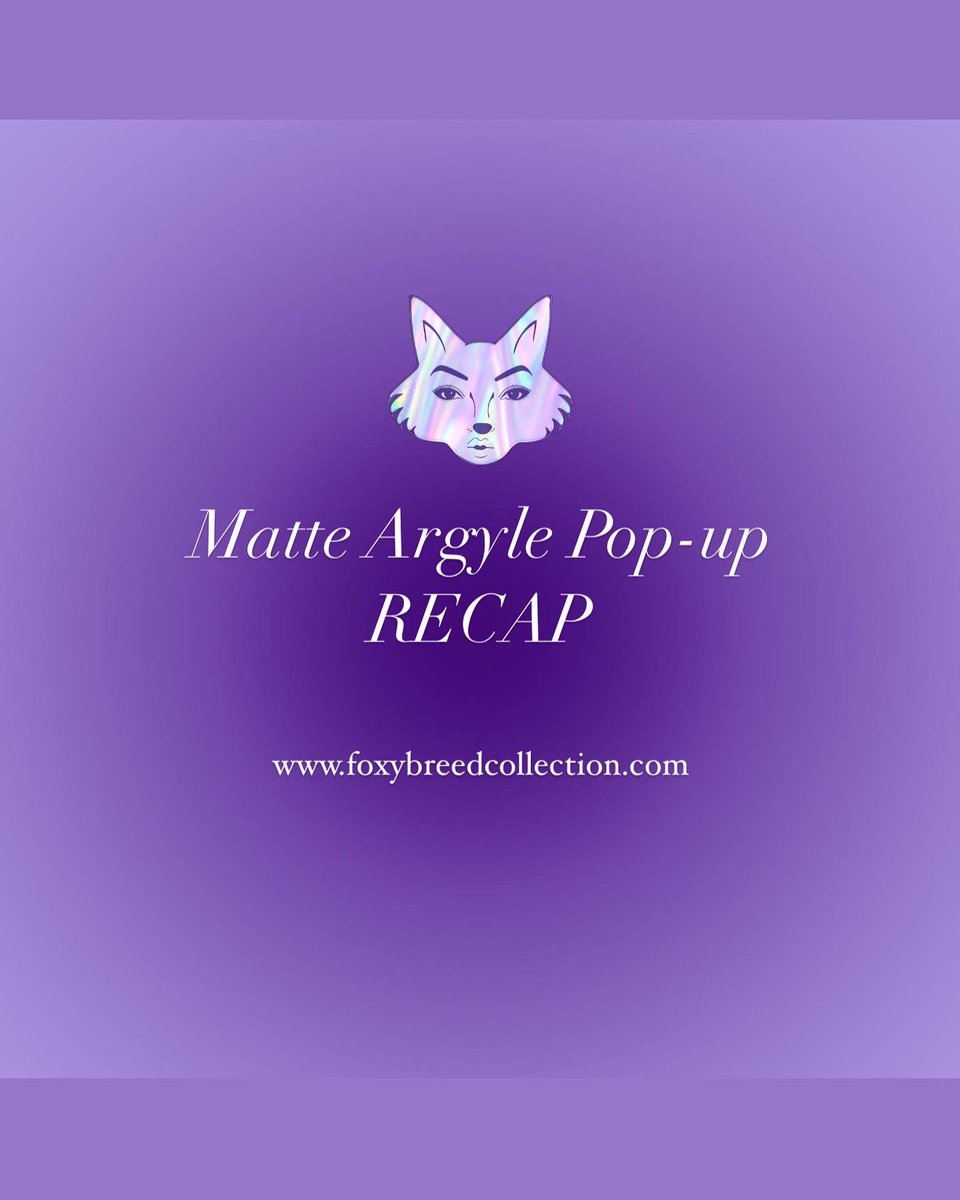 foxybreed's tweet photo. SUCCESS!! 💜 THANK YOU again and again to all the foxy people who came out to celebrate the launch with us. 

We’re still floating 😍. 

#stayfoxy https://t.co/30budN9vbP
