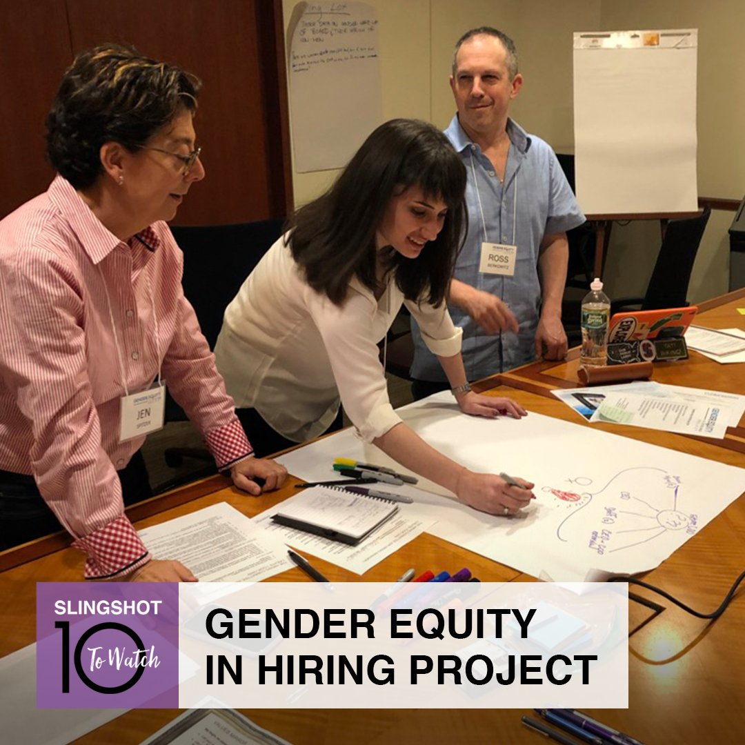 It's #TenToWatchTuesday on a Thursday. Join us at 1:00 pm ET for a Facebook Live convo with <a href="/jwequity/">Gender Equity in Hiring in the Jewish Community</a>. We’ll be talking with GEiHP’s CEO and Co-Founder Sara Shapiro-Plevan all about GEiHP’s work, the gap they are trying to fill, &amp; so much more!

 #TentoWatch #JewishInnovation