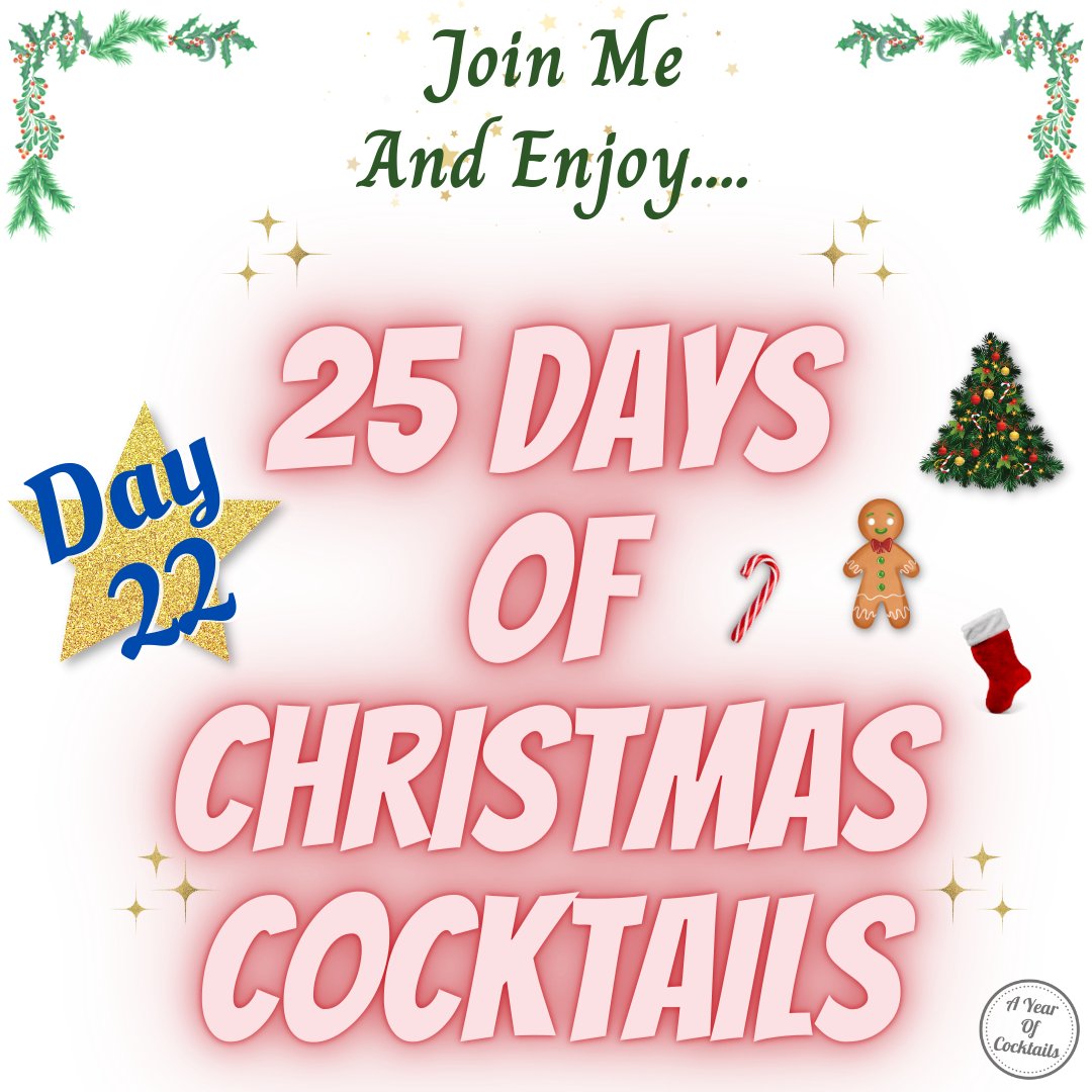 TheCocktaiLady's tweet photo. Today is Day 22 of my 25 Days of #Christmas #Cocktails!!!!!! 🎄🍸️ ⁠
⁠
Today's #cocktail is: #ChristmasWish⁠
⁠
https://t.co/h0eqR1nVl0⁠
⁠
#alcohol #recipe #yum #book #christmascocktails #cocktailbook #december #holiday #ayoc #ayearofcocktails #liquor #daytwentytwo #wish https://t.co/9qKxHfjwfH