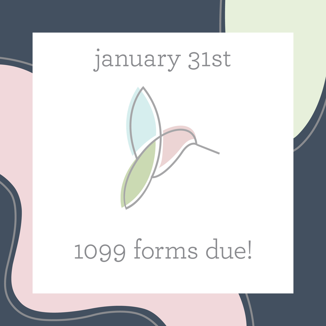 Savvy_Bird's tweet photo. 📣✨ Due Date Reminder! 📅​​​​​​​🎉

1099's are due soon (January 31st)​​​​​​​​
​​​​​​​​
If you need assistance on what you may need to do for your business, check out our 1099 workshop.​​​​​​​​
​​​​​� https://t.co/w6uEuIFhxM