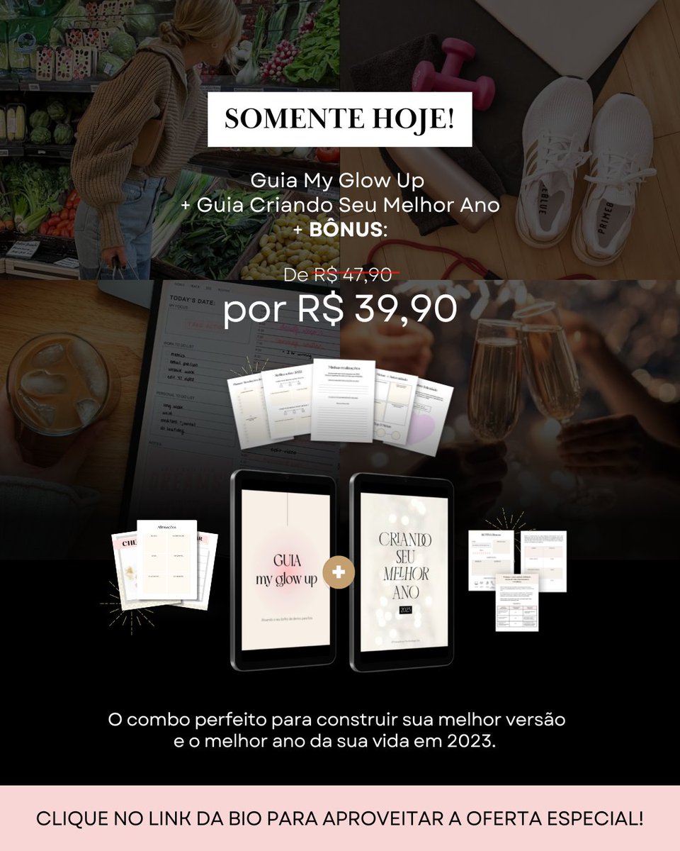 amandacacheando's tweet photo. O "Guia My Glow Up" é um método testado e validado para que você possa construir a sua melhor versão.

O "Criando Seu Melhor Ano" é o GPS que você precisa para definir um ano com mais foco e disciplina.

https://t.co/eK2LJTOhmV https://t.co/oCAusvxerX