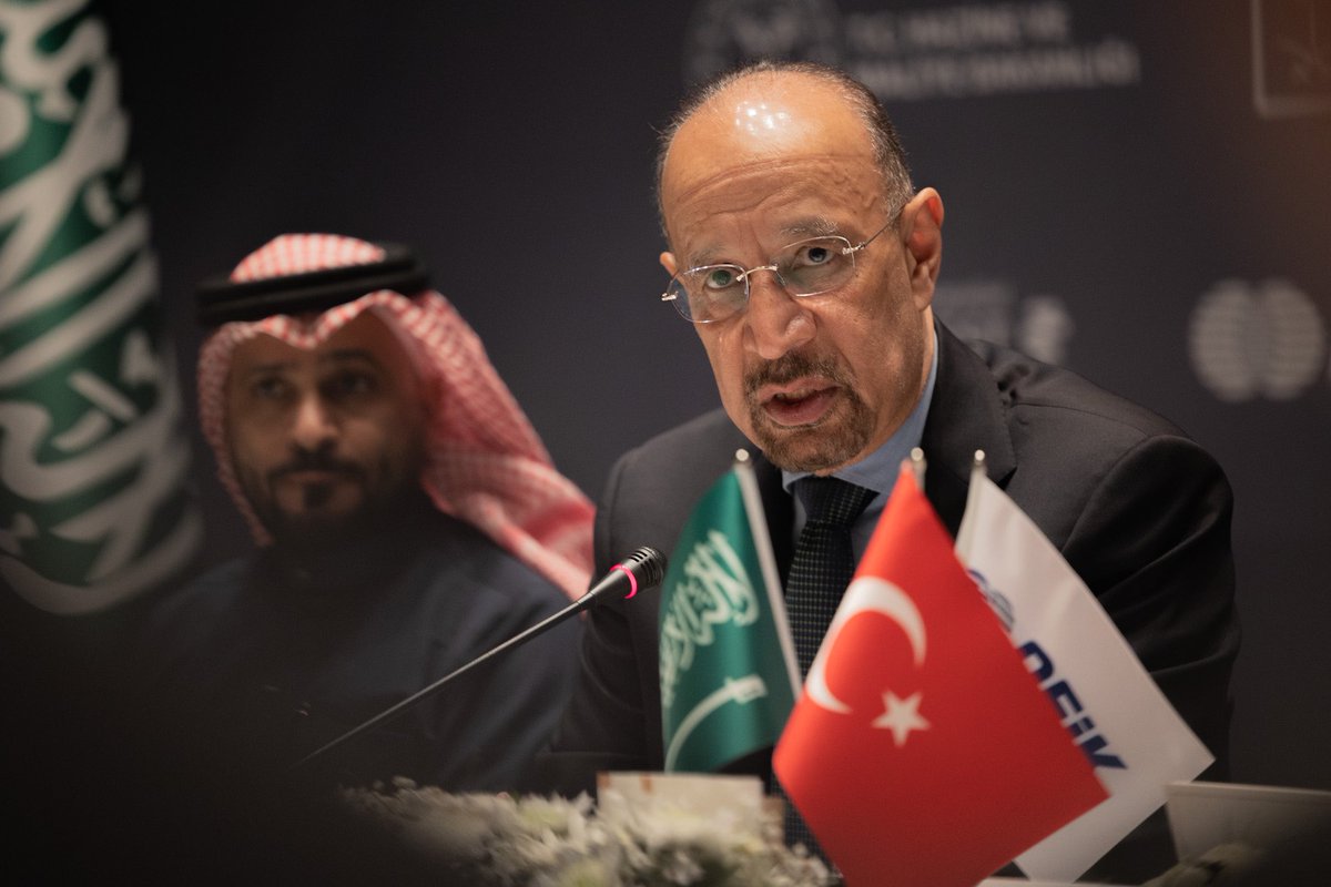 MISA's tweet photo. توجت مناقشات الطاولة المستديرة التي عقدت بـ #المنتدى_التركي_السعودي، بقيادة معالي م. @Khalid_AlFalih، وتنظيم من @deikiletisim و@HMBakanligi و@InvestTurkey، بالاتفاق على حزمة من المشاريع التجارية الواعدة، التي تسعى إلى دفع الاقتصادين السعودي والتركي إلى مزيد من النمو والتنوع. https://t.co/lWrJtLuO0n