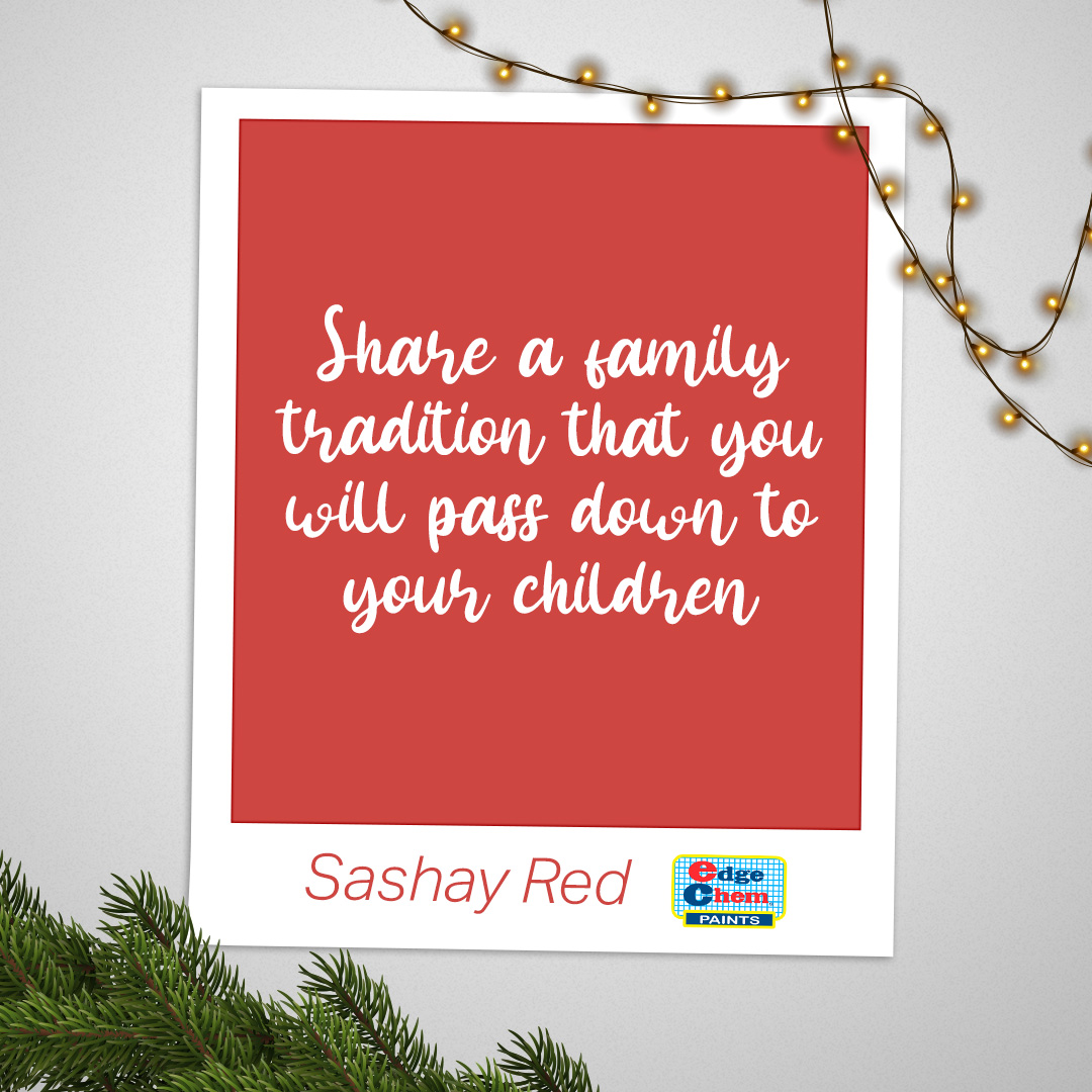 edgechem's tweet photo. Traditions are meant to be passed down from generation to generation, especially the really fun ones. Share your fondest family tradition under this post so we can all enjoy them 😊 #Christmas #FamilyTradition #EdgeChem https://t.co/yEF7ikCwJx