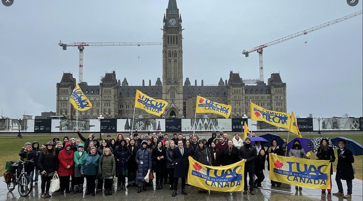 Our members on Parliament Hill and across Canada are celebrating after winning significant wage gains and bonuses midway through our contract.

ufcw.ca/index.php?opti…