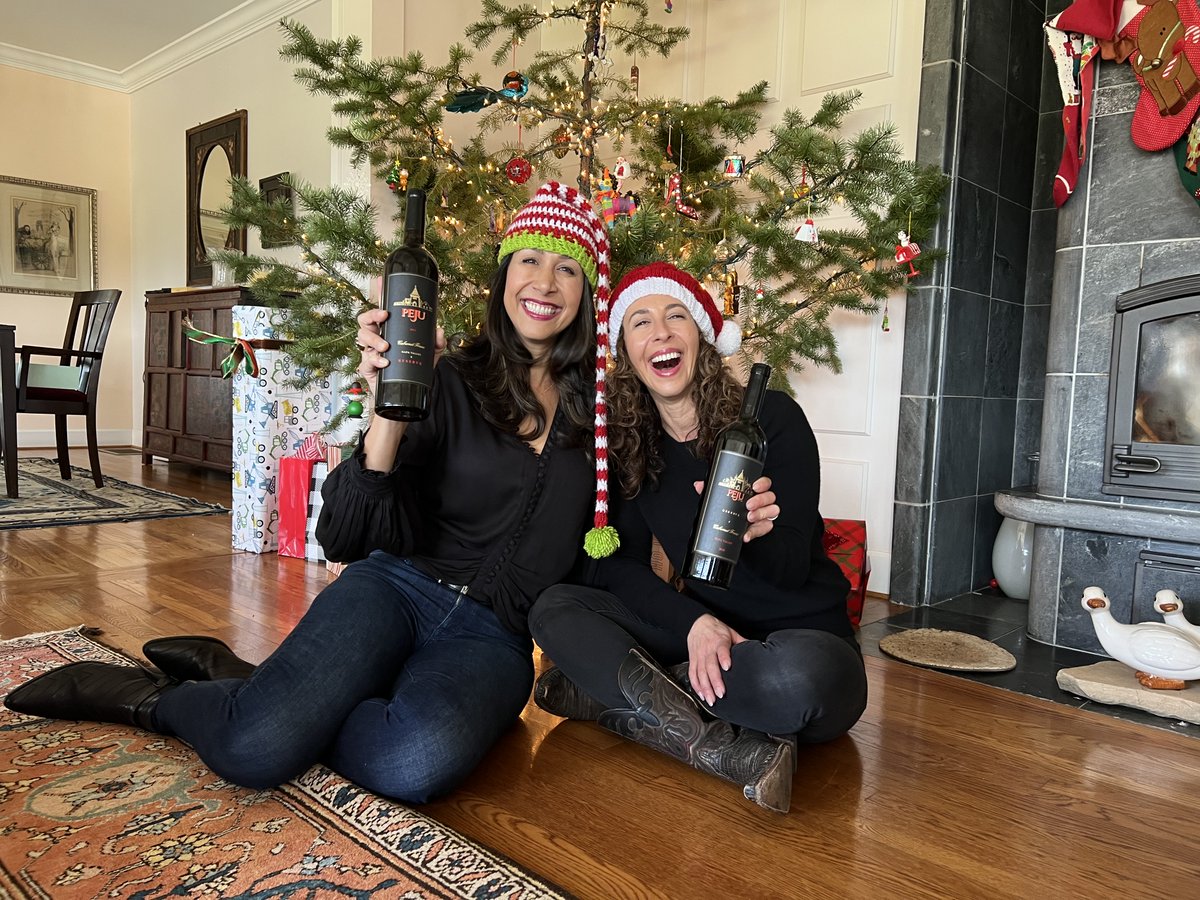 This just in: Santa approved swapping milk &amp; cookies for wine and cheese. Anyone want to join us on this trend?

#PEJUwinery #napavalley #holidaywine #winetime #winelover #winery #winecountry #familyowned #itsfromnapa #rutherford