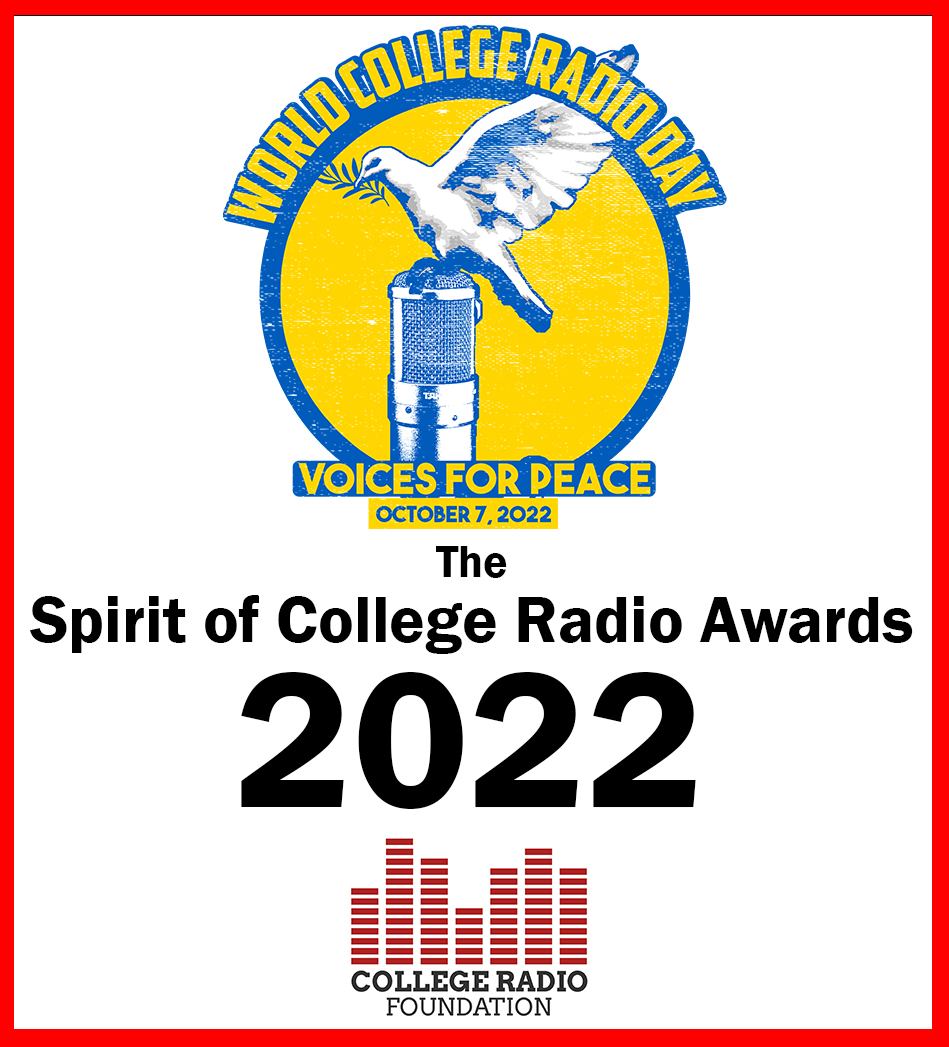 Congratulations to our 2022 Spirit of College Radio Award winners! Out of hundreds of participating student radio stations, we are honoring 11! Well done! <a href="/aggieradio/">Aggie Radio 92.3</a> <a href="/ESTACIONVUPB/">Plataforma UPB 📻</a> <a href="/RADIOE_UCR/">RADIO-E</a> <a href="/SunwayU/">Sunway University</a> <a href="/TheWOLFUWG/">The WOLF @ UWG</a> <a href="/UPFMPatras/">UP FM Patras</a> <a href="/FDUWhatsNew/">Fairleigh Dickinson University</a> <a href="/WIUPFM901/">WIUP-FM 90.1</a> @Orbit907Music <a href="/WPTSRadio/">WPTS Radio</a> !