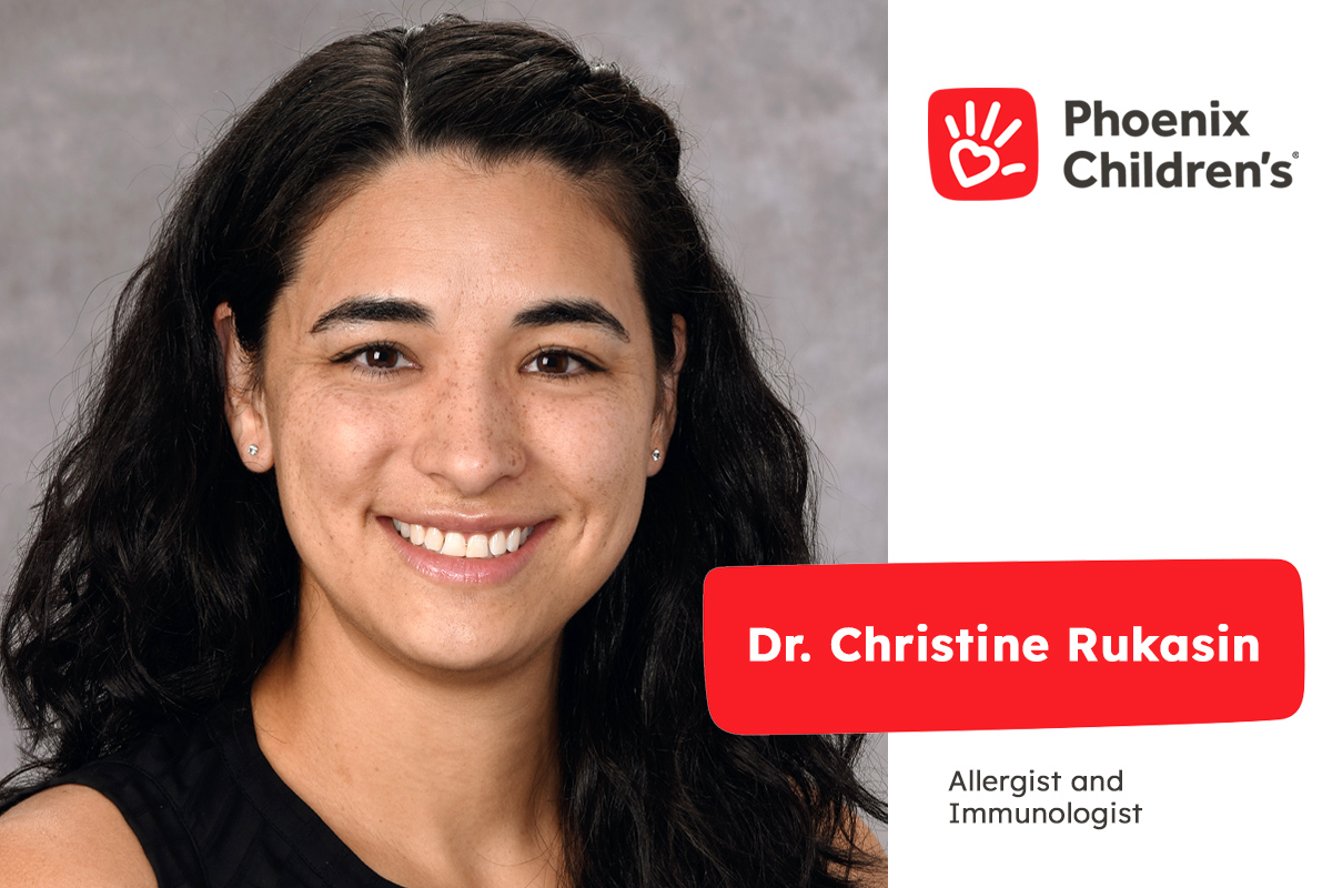 Dr. Christine Rukasin, a pediatric allergist and immunologist at Phoenix Children’s, co-published research findings designed to advance the clinical understanding and management of antibiotic allergies in patients of all ages: bit.ly/3FACiEb

#phxchildrensresearch