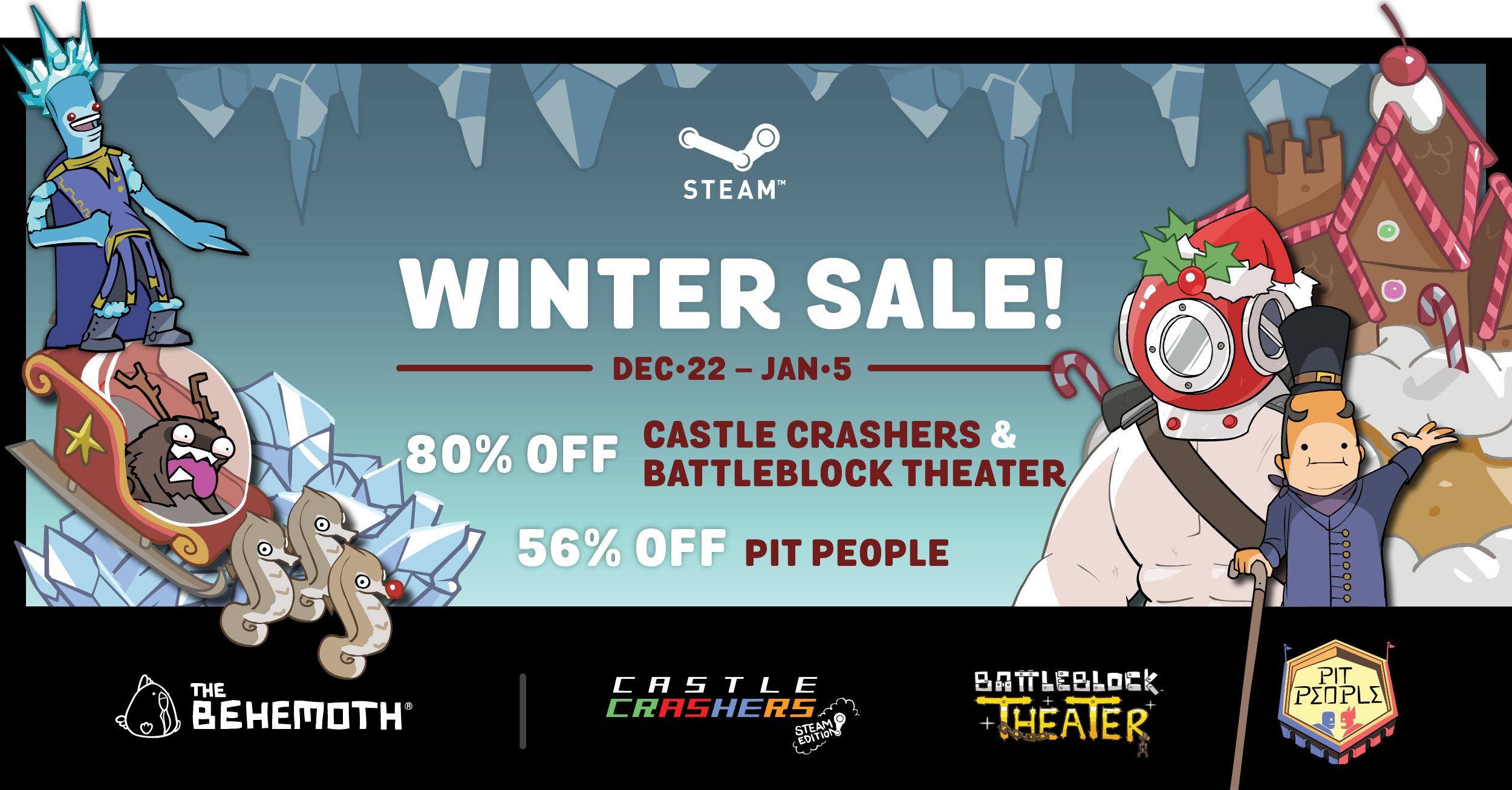 Castle Crashers is now available on Steam